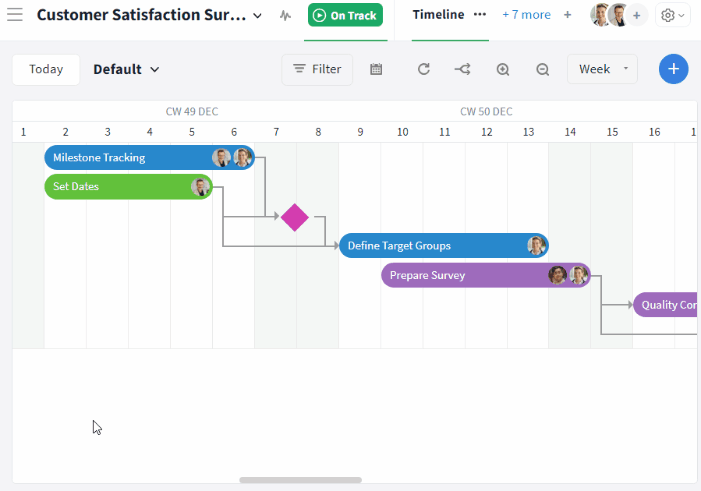 Solve dependencies collectively