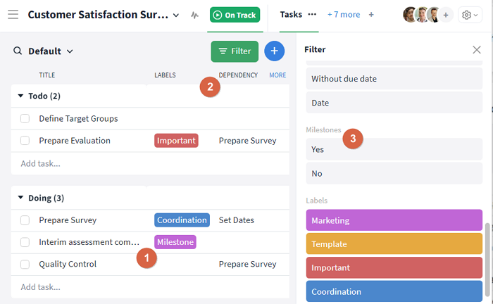 Sorting with activated grouping